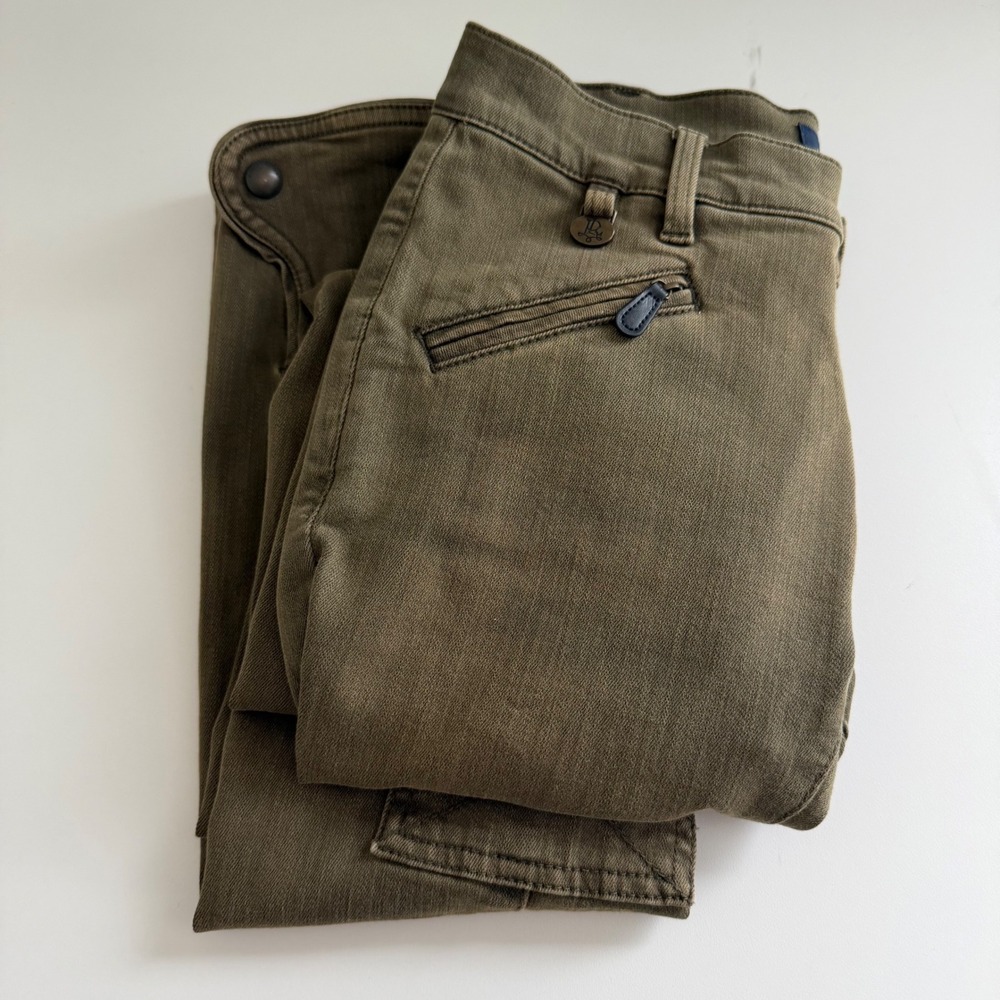Polo Ralph Lauren Whitlyn Jod Olive Green Equestrian Skinny Pants 26